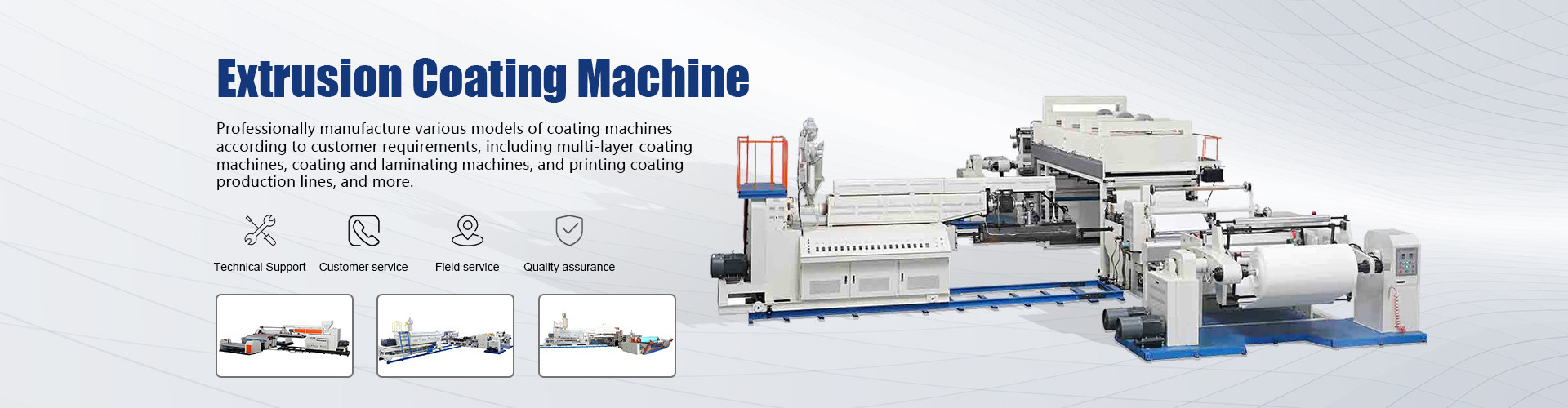 calidad máquina de laminado por extrusión fábrica