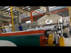 máquina de laminado por extrusión de fieltro